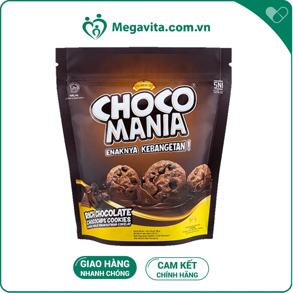 ChocoMania チョコレート風味のクッキー Choco Mania 69gr