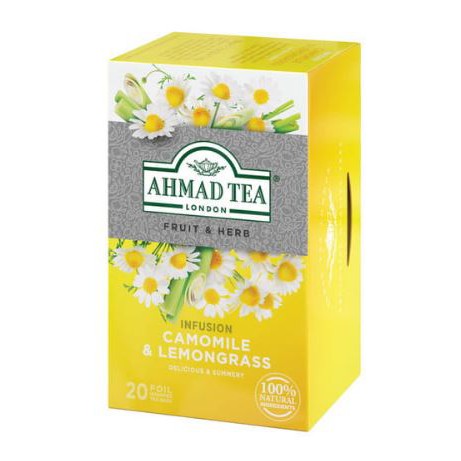 ハーブティー 菊花&レモングラス ティーバッグ 20袋(30g) Ahmad Natural Benefit