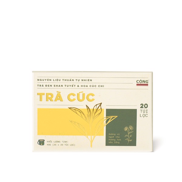 菊花茶 ティーバッグ 40g(2g×20パック) Cong