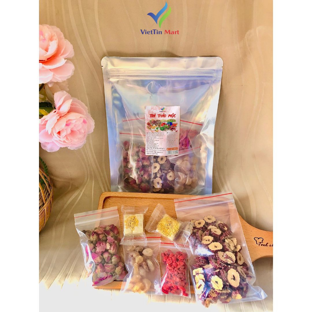 菊花茶セット 5種類のハーブティー Viettin Mart