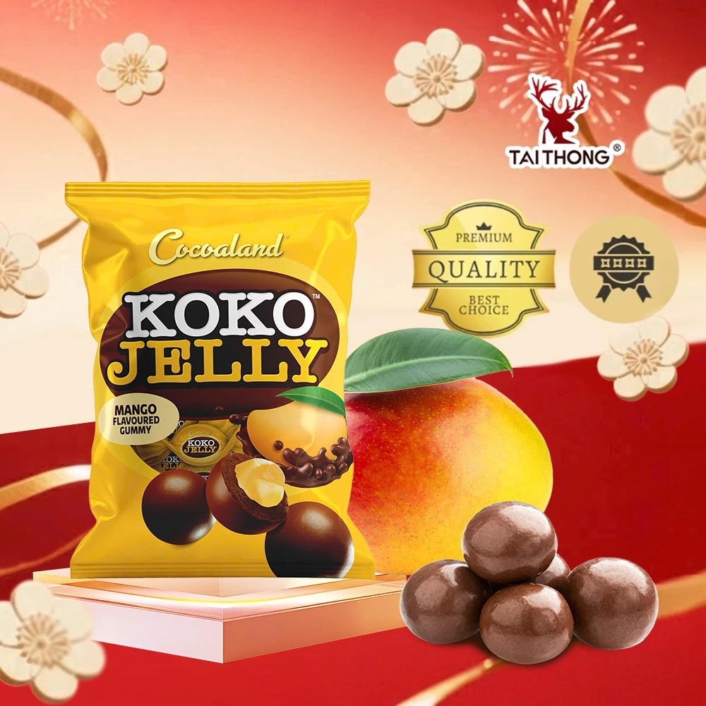 ココランド ココゼリー マンゴーチョコグミ | ほろ苦甘酸っぱい 720g