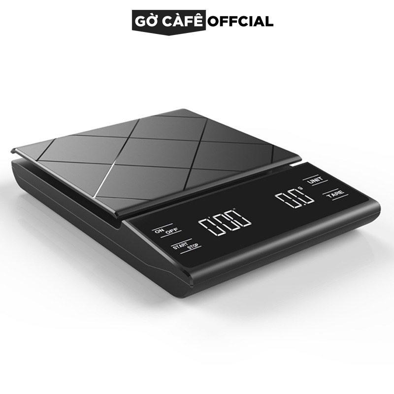 タイマー機能付きコーヒーカップ電子スケール  EK6012 Go cafe