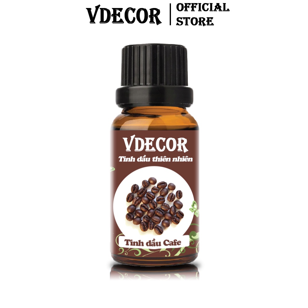 コーヒーエッセンシャルオイル VDECOR 100%天然 (10ml)