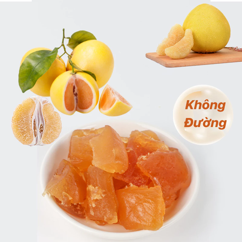 CokcokFood ドアンフン産ブンタンはちみつソフトドライ (200g) | ヘルシー・低糖質・ビタミン豊富 | テトのおやつ・健康志向の方へ