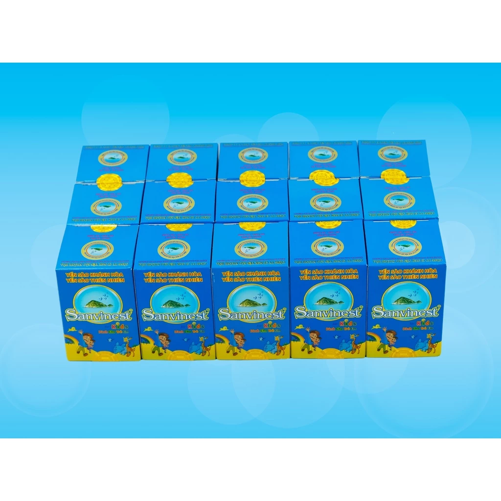 【15本セット62ml、燕の巣26%配合】サンビネスト カインホア産 子供向け燕の巣ドリンク