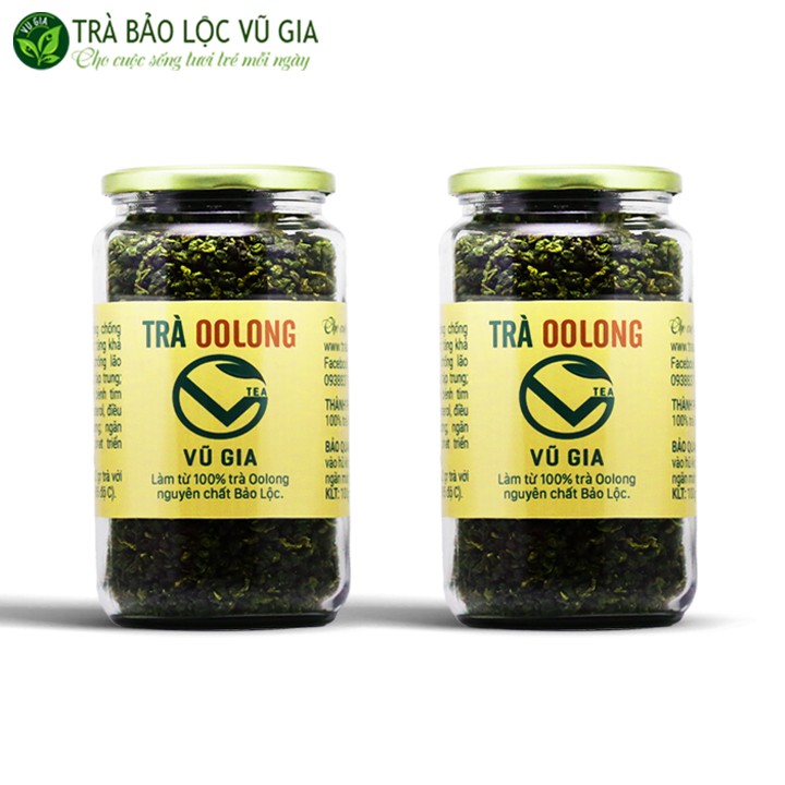 烏龍茶 85g 2瓶セット 茶葉 Bao Loc Vu Gia