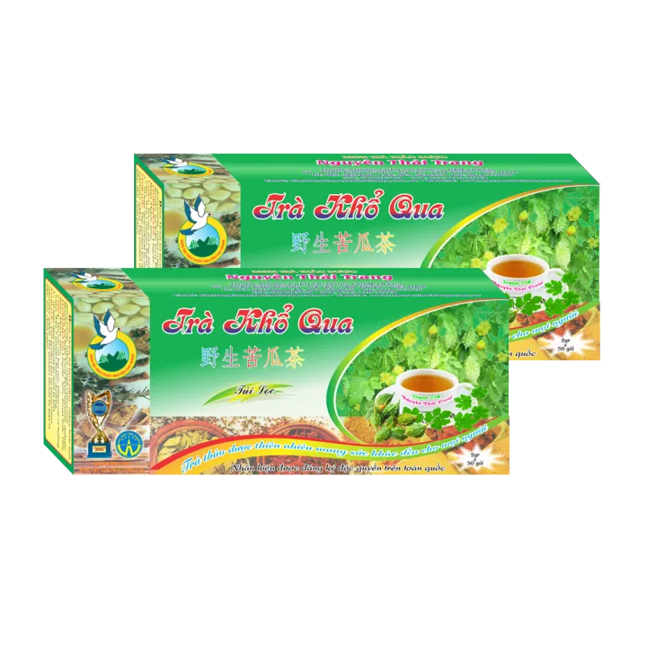 ゴーヤ茶 10袋セット (50枚 x 2g) ティーバッグ 糖尿病 Tra Thao Duoc Nguyen Thai Trang
