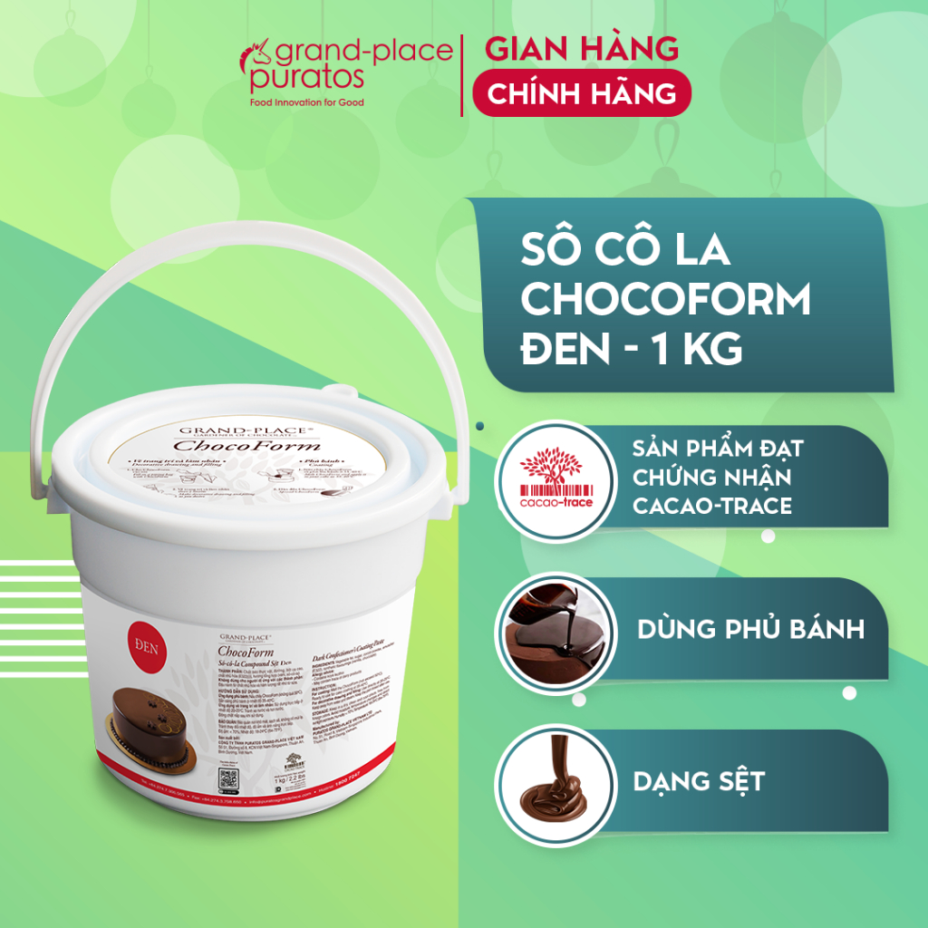 コンパウンドチョコフォーム 1kg Puratos Grand-Place