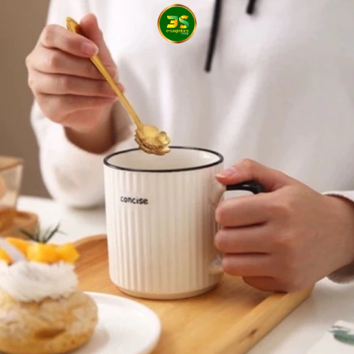 CONCISE フレンチスタイル エレガント白磁カップ 300ml