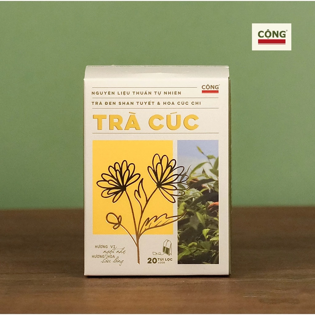 コンカフェ 便利な菊茶ティーバッグ 2g x 20袋