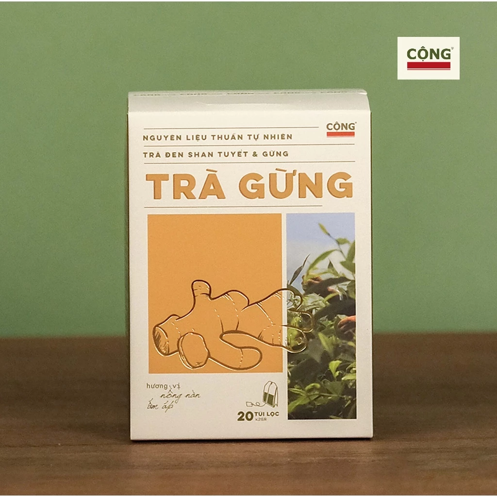 コンカフェ 便利なフィルター生姜茶 2g x 20パック