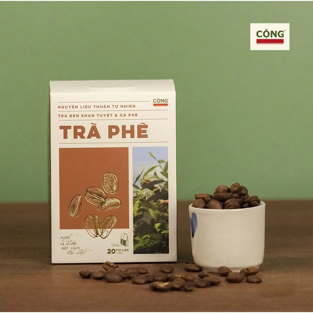 Cộng Cà Phê 特製 茶コーヒーフィルターパック 2g x 20袋入り