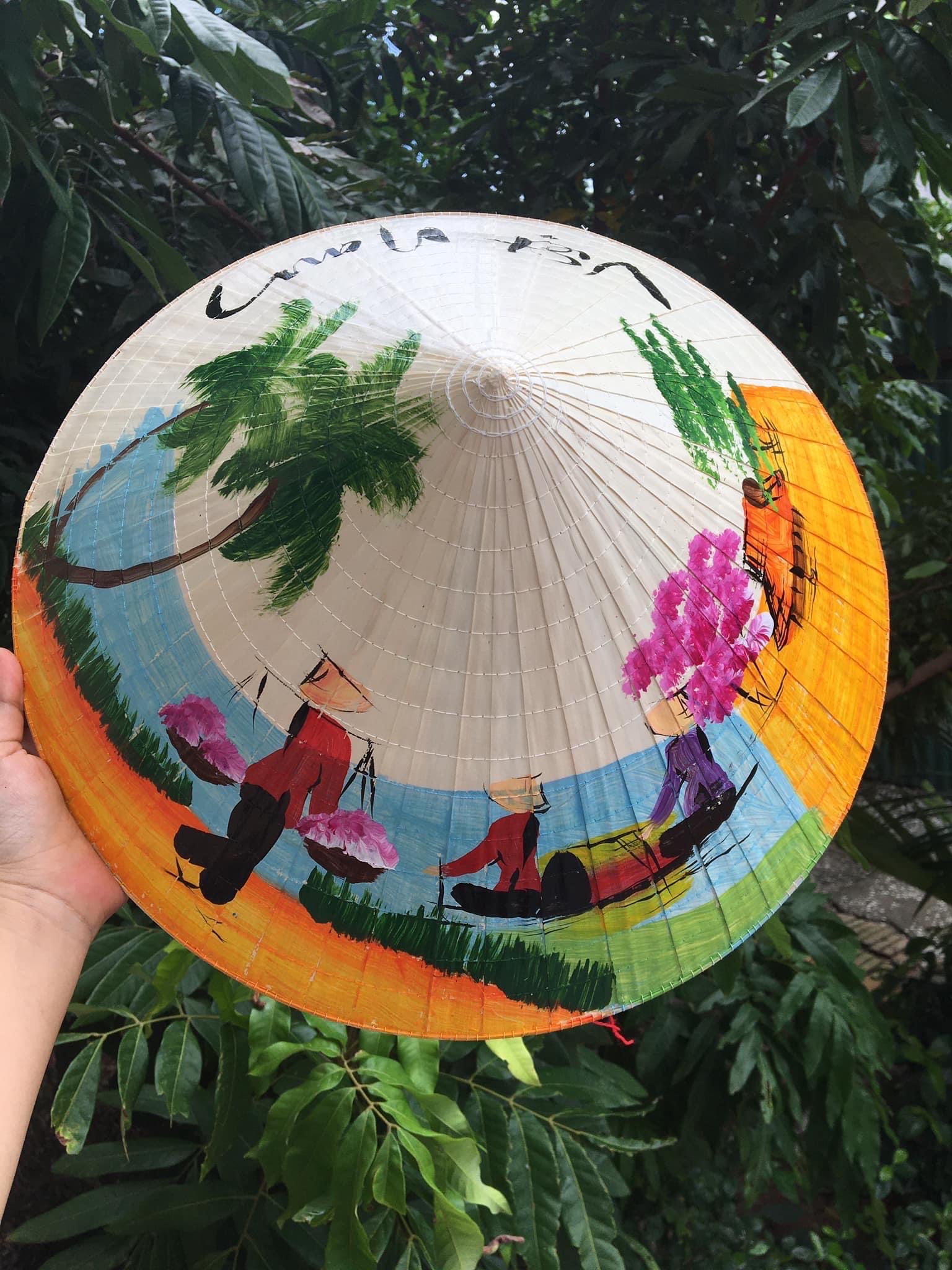 ノンラー ベトナム風傘帽子