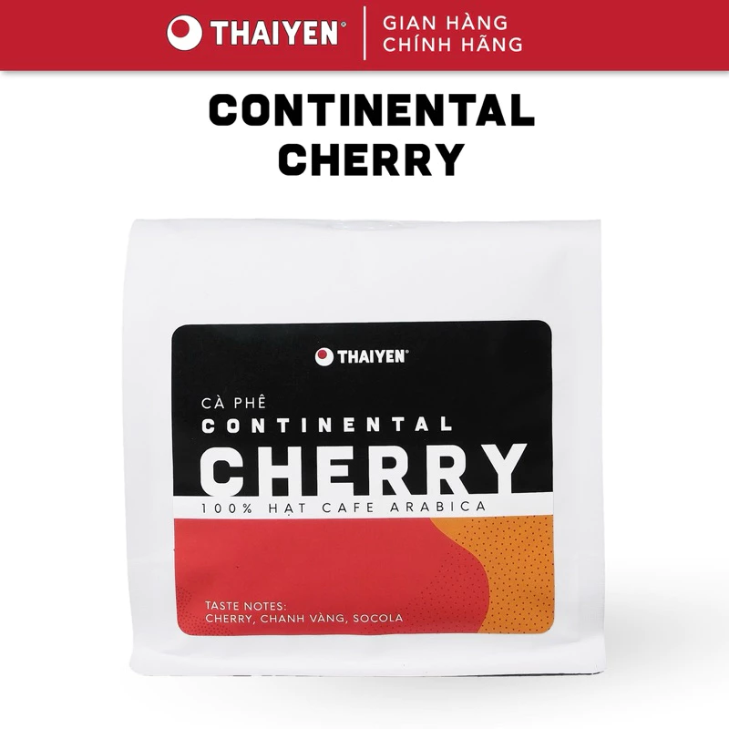 THAIYEN CAFE コンチネンタルチェリー 100%アラビカ種エスプレッソ用挽き豆 250g