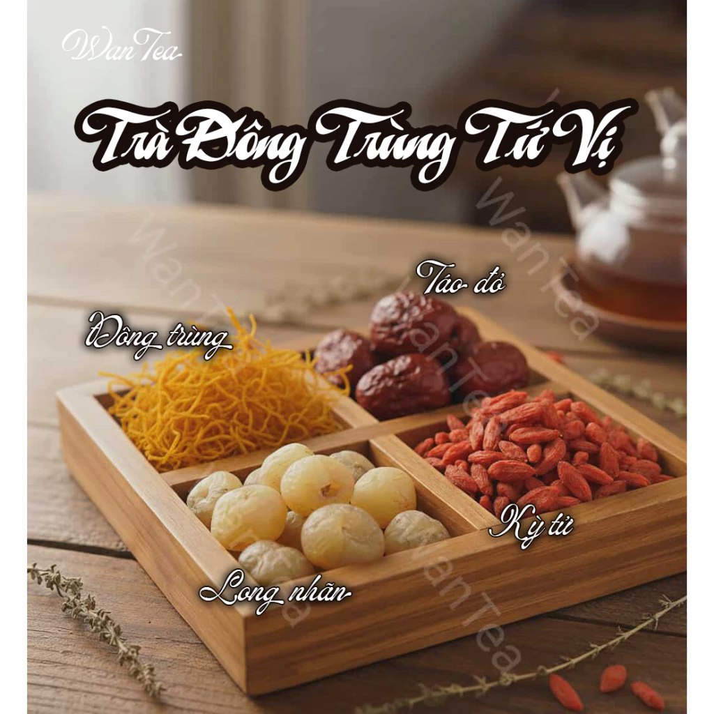 冬虫夏草四味茶 15包入り | 美肌・安眠・滋養強壮サポート