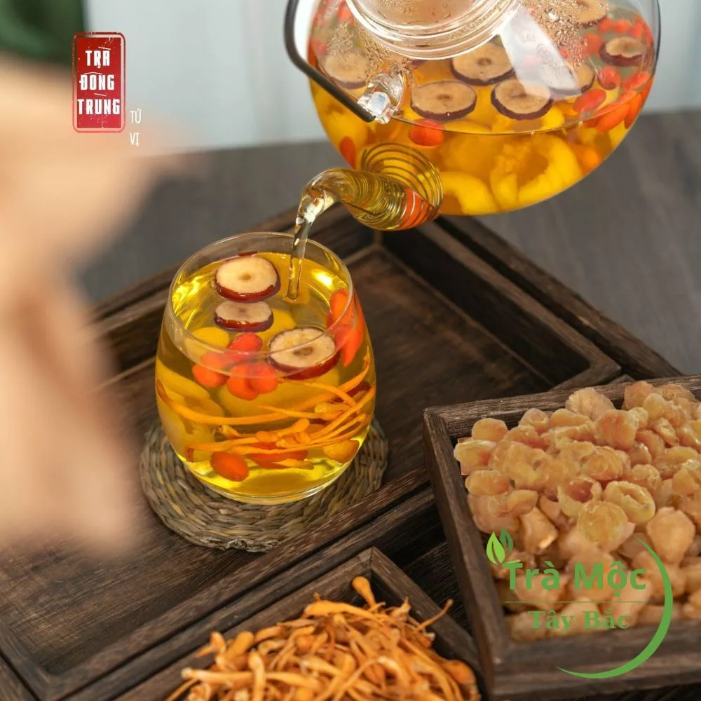 冬虫夏草四宝健康美容茶 30包（ステビア配合）- 滋養強壮・アンチエイジング・美肌