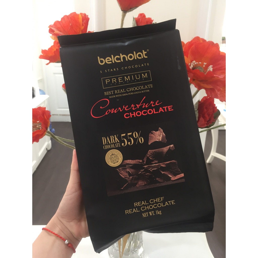 クーベルチュール ダーク チョコレート 55%カカオ ブロック 500g
