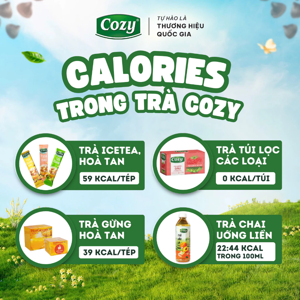 COZY カモミールティー ティーバッグ 20袋入り – 心と体のリフレッシュ、安眠サポート