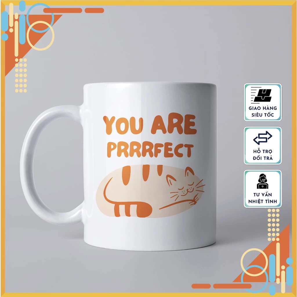 可愛い猫柄セラミックマグカップ 330ml - 高品質ギフト&日常使いに