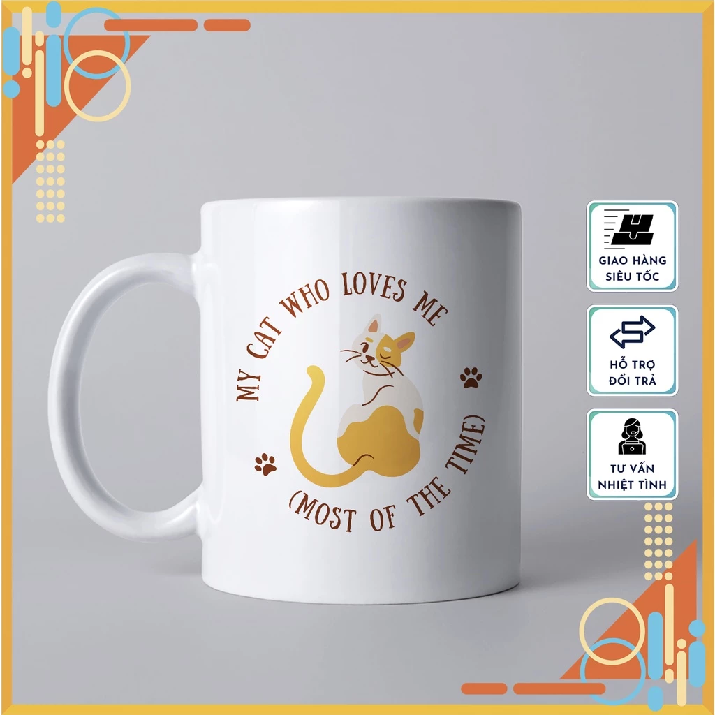 猫柄キュートマグカップ 330ml - 高品質セラミック製 ギフトにも最適