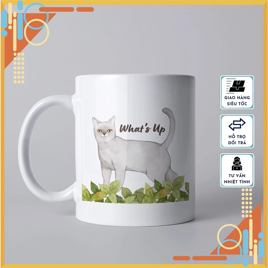 可愛すぎる猫柄マグカップ 330ml - 高品質セラミック製 プレミアムギフト 日常使いにぴったり