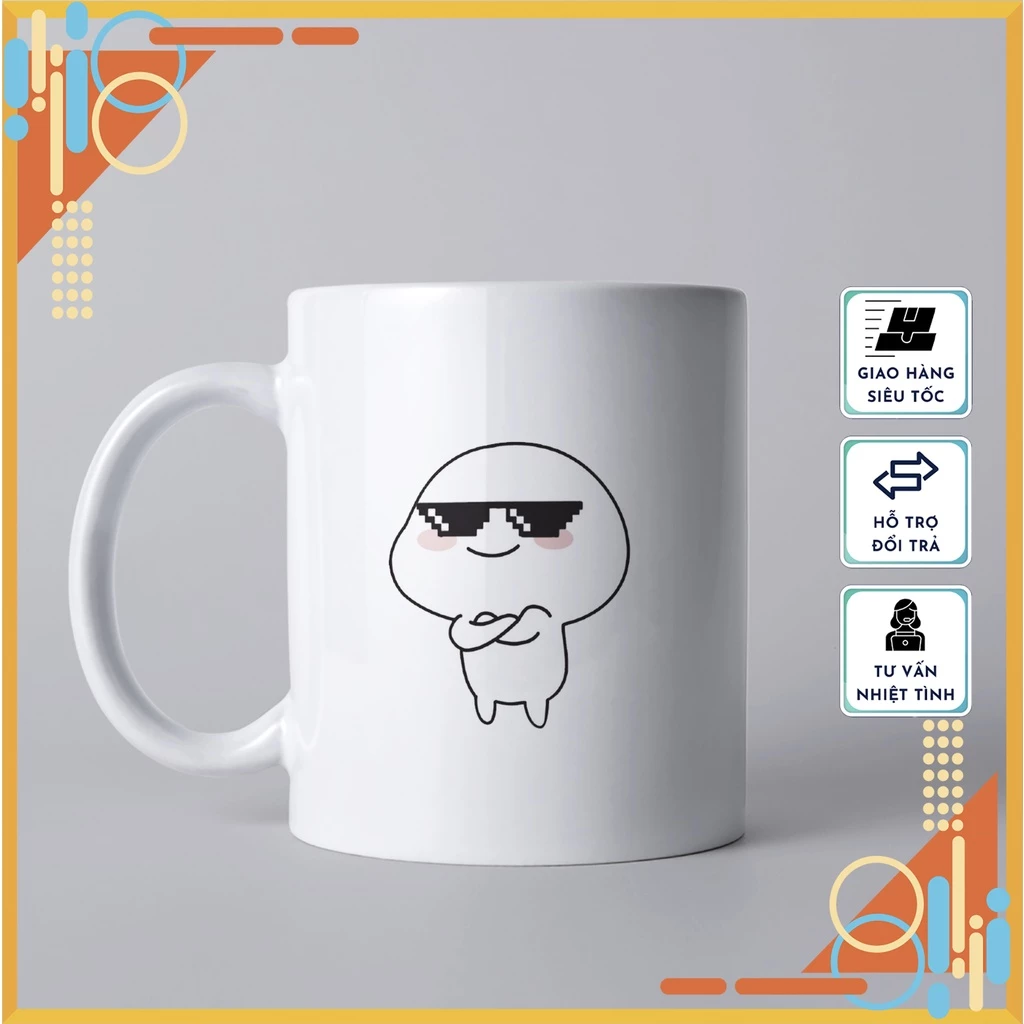 Quby柄セラミックマグカップ No.41 – 高級ギフト＆日常使いに最適