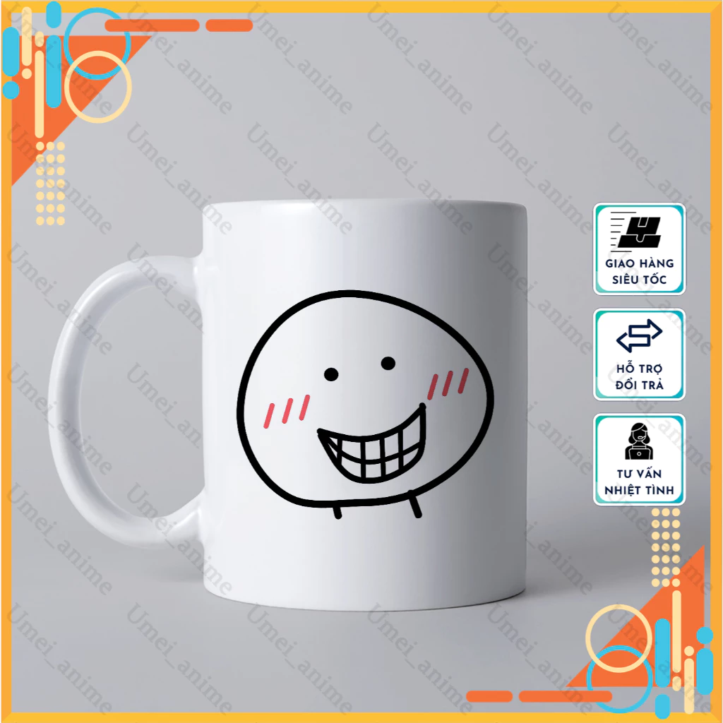 かわいい「白坊主」柄名入れマグカップ - 毎日使えるおしゃれなギフト