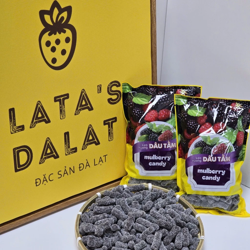ダラット特産 桑の実キャンディ (グミ) 500g ジップパック
