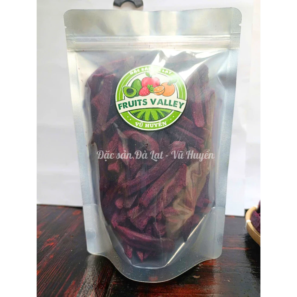 ダラット特産 紫芋スティック 250g | サクサク香ばしい自然派おやつ | 無添加・無着色