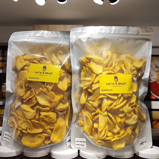 ダラット クリスピー ドライ ジャックフルーツ - ダラットの特産物 - 250G 袋