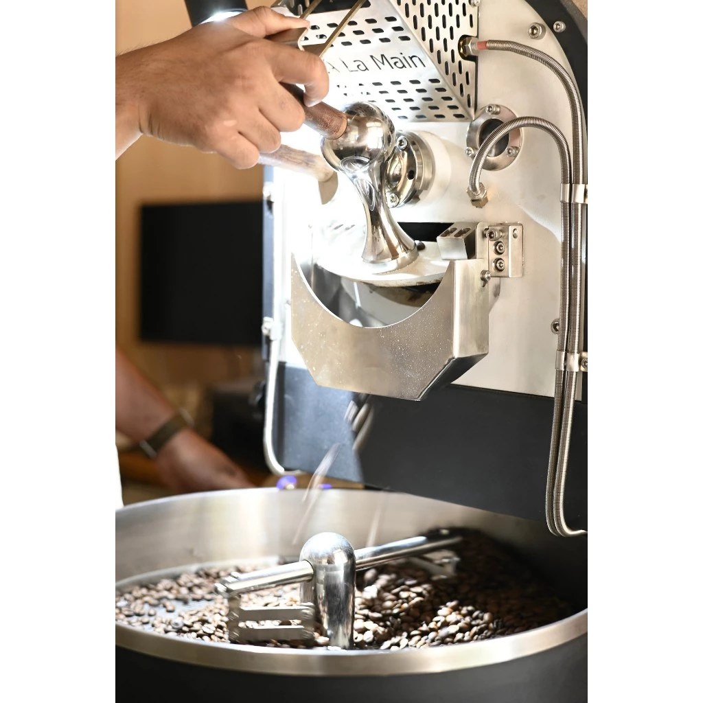 ダクラク省イアヒレオ産 ロブスタハニー エスプレッソ用極細挽きコーヒー粉 200g