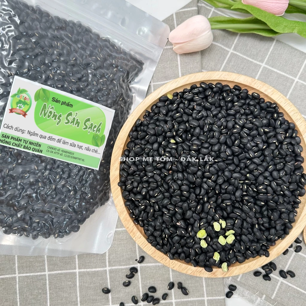 ダクラク産 緑心黒豆 500g (生豆または香ばしい焙煎豆) – ヘルシーライフをサポート