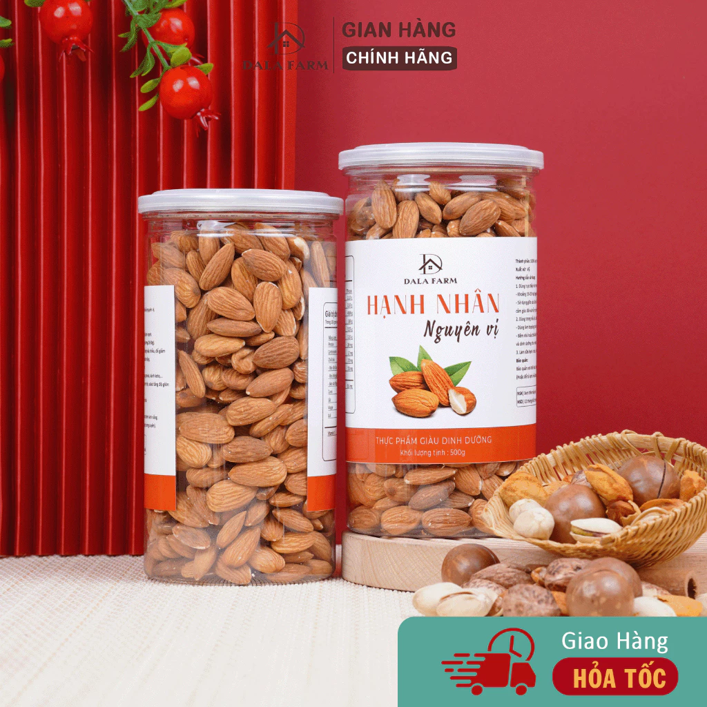 DALA 1000g 大容量 素焼きアーモンド（無添加・無塩）