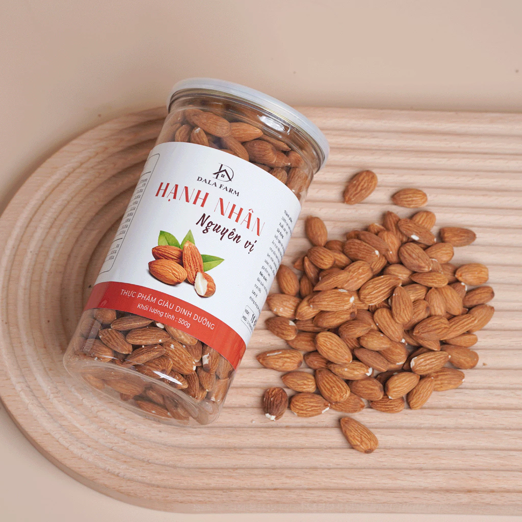 DALA 500g 素焼きアーモンド（無塩・無油・無添加）