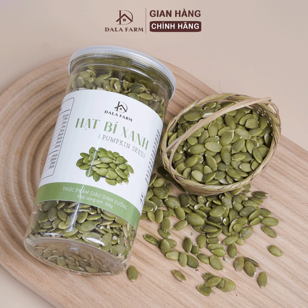 DALA 大粒ローストパンプキンシード (かぼちゃの種) 500g | 無添加・無塩・サクサク食感 | ヘルシーおやつ