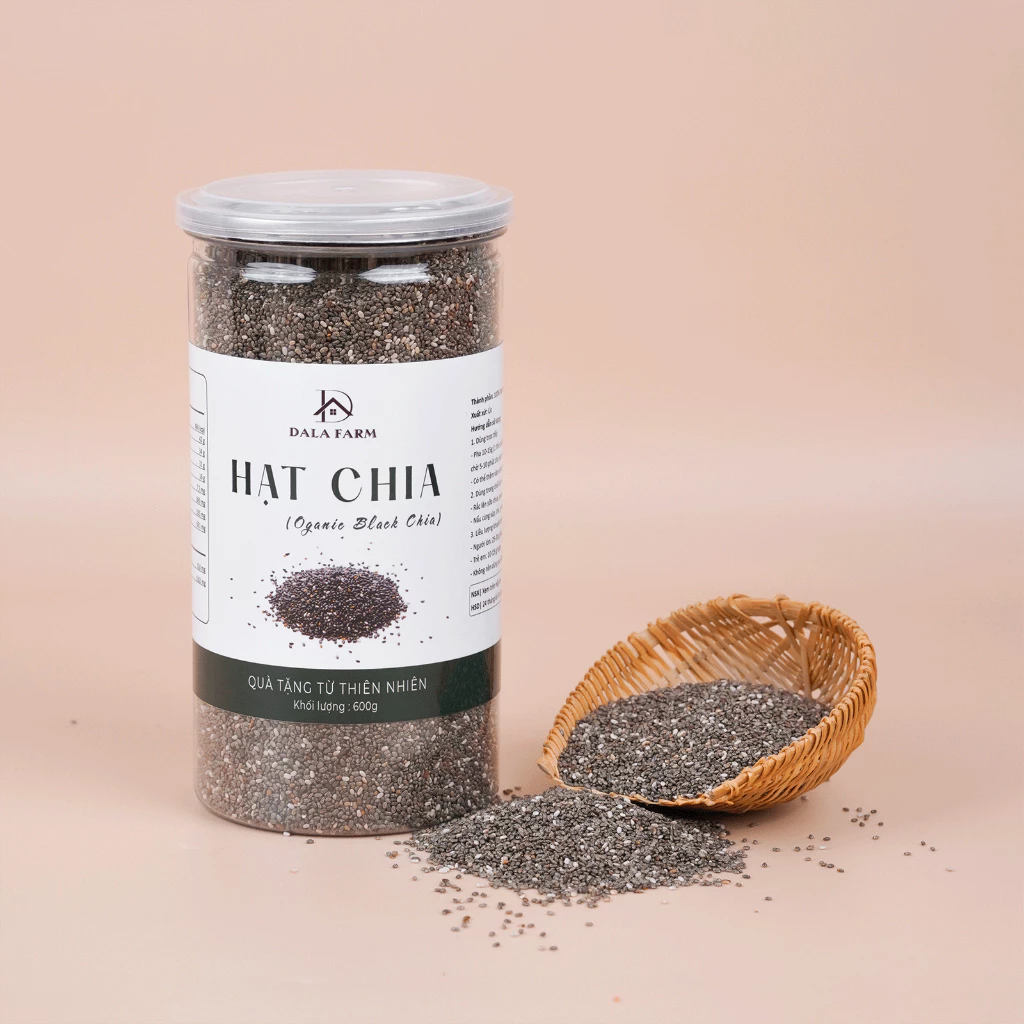DALA オーガニックチアシード 600g （オーストラリア産）腸活・ダイエット・美容サポート