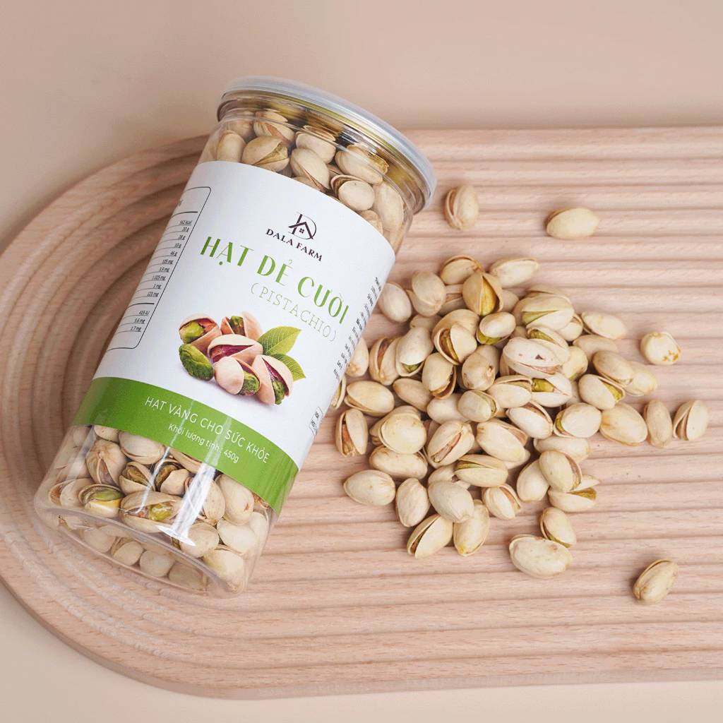 DALA 無漂白 素焼きピスタチオ 450g (アメリカ産直輸入)