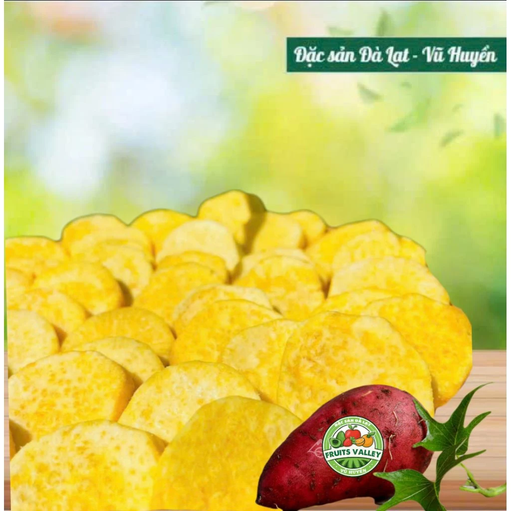 ダラット特産 金貨サツマイモチップス 250g