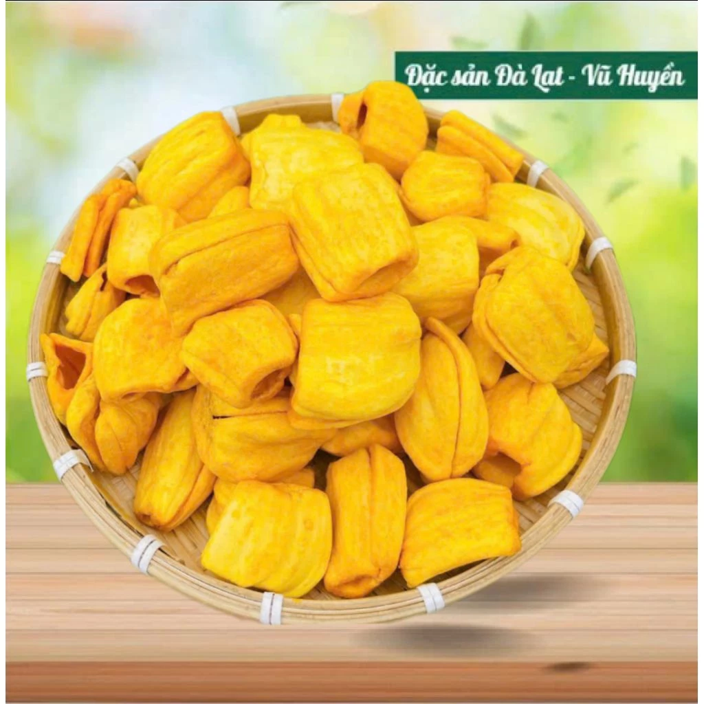 ダラット特産 輸出品質タイジャックフルーツ（丸ごと種抜き）1000g ジップ袋入り - サクサク、自然な甘みと香り