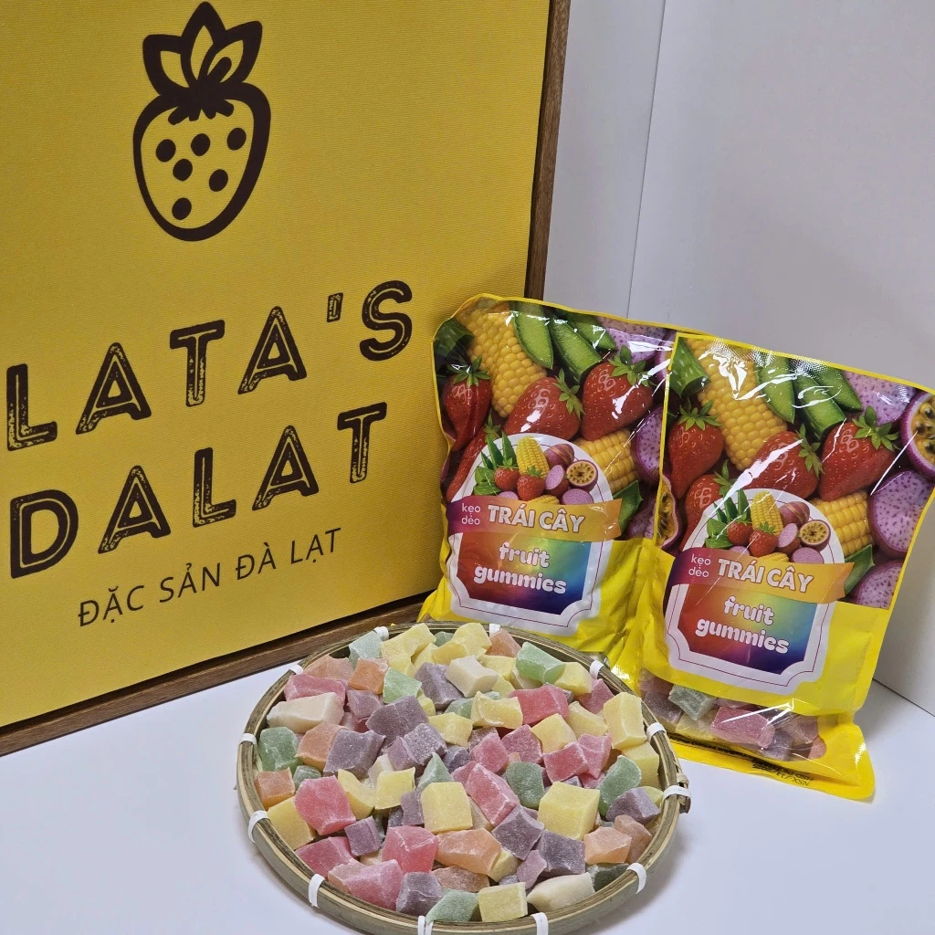 ダラット特産 フルーツグミ - ジップ袋 250g