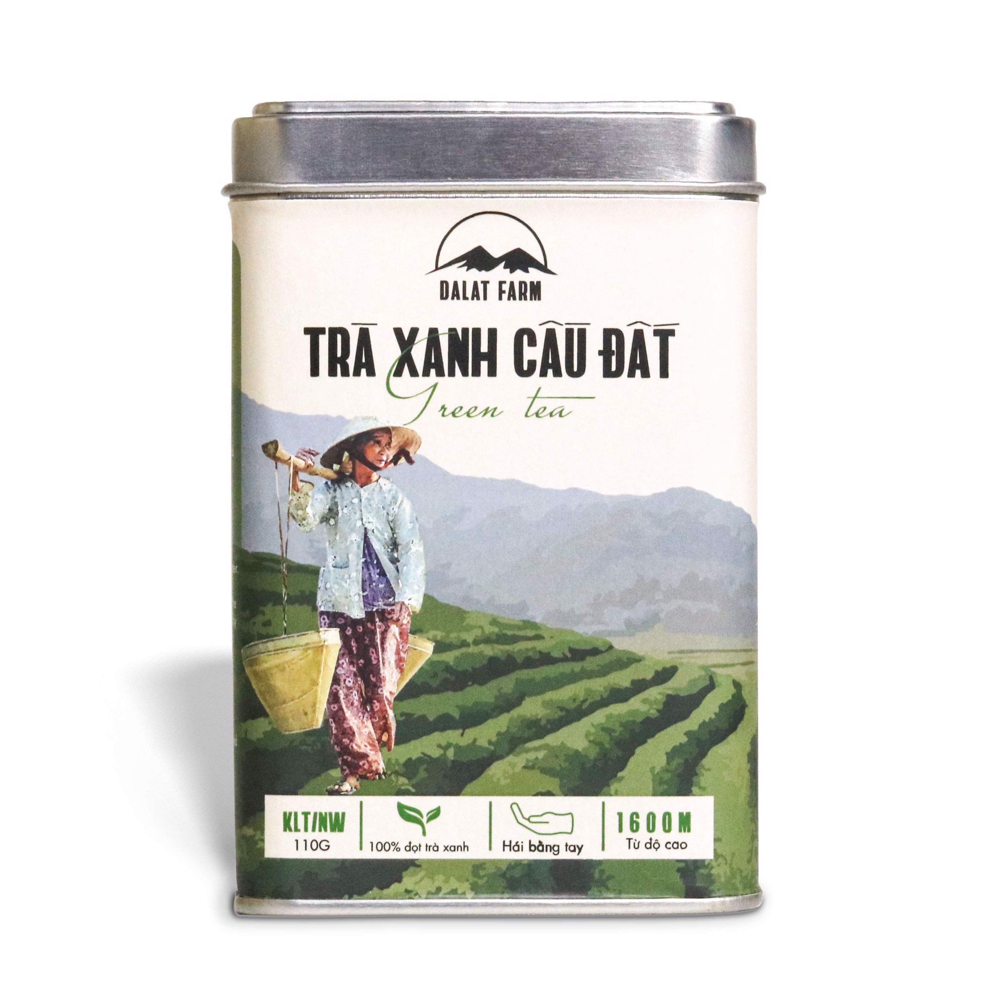 緑茶 カウダット産 110g パウダー DalatFarm