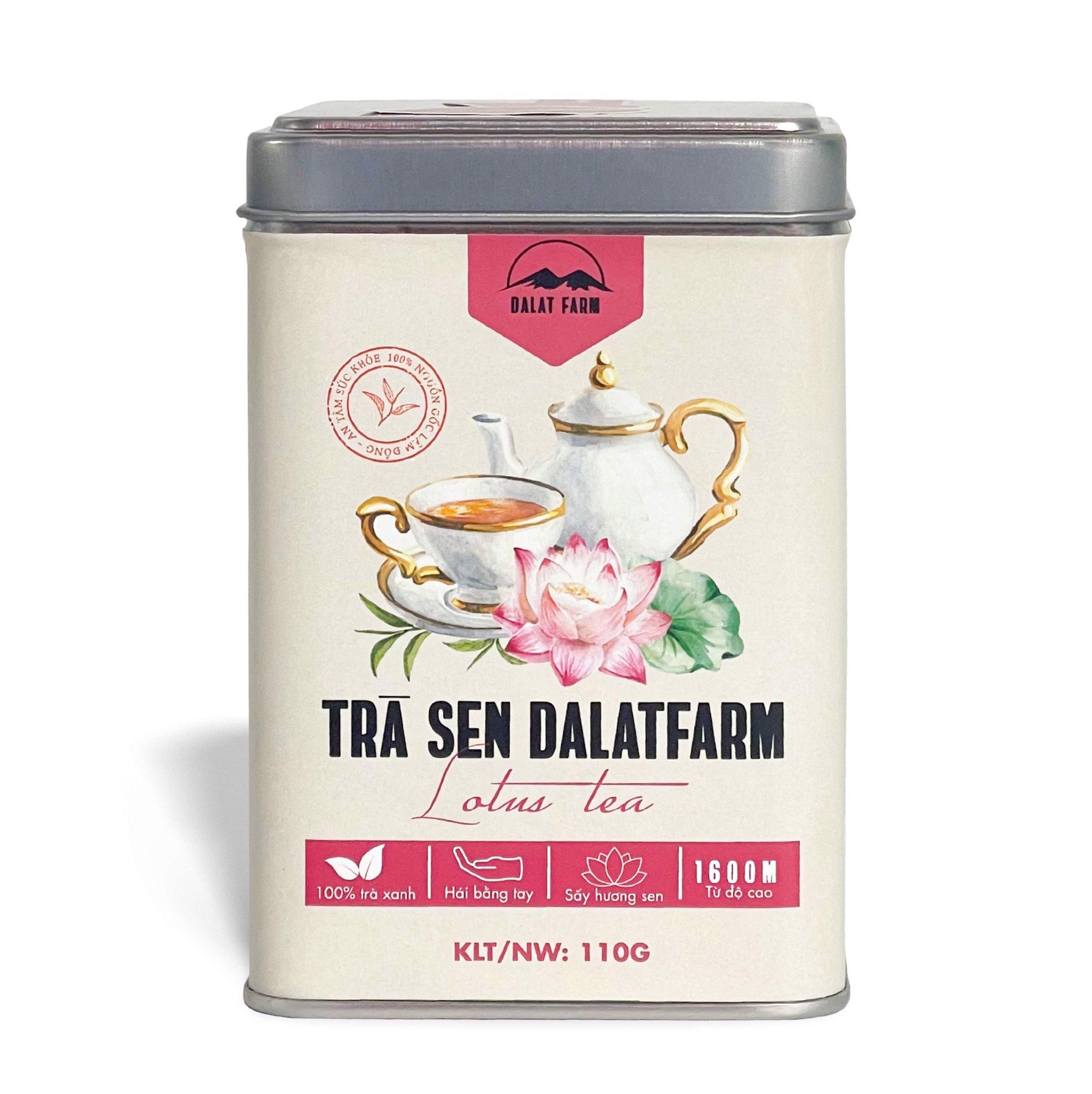 ハス茶 蓮芽茶 110g 茶葉 DalatFarm