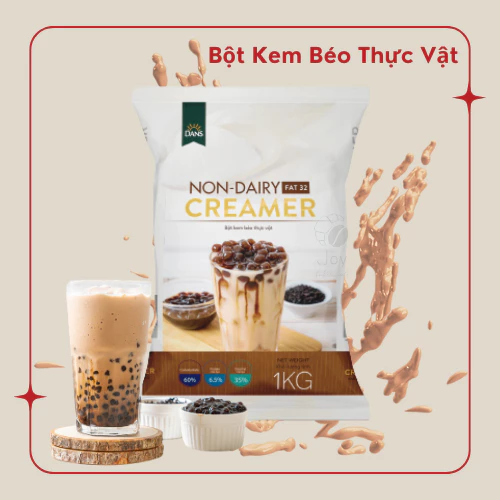 植物性クリーミーパウダー DANS FAT 35% - 1kg | タピオカミルクティー・製菓材料