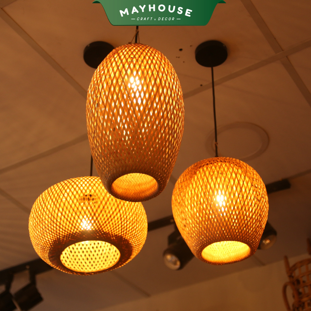 竹&籐製のシーリングランプ MAYHOUSE CRAFT&DECOR