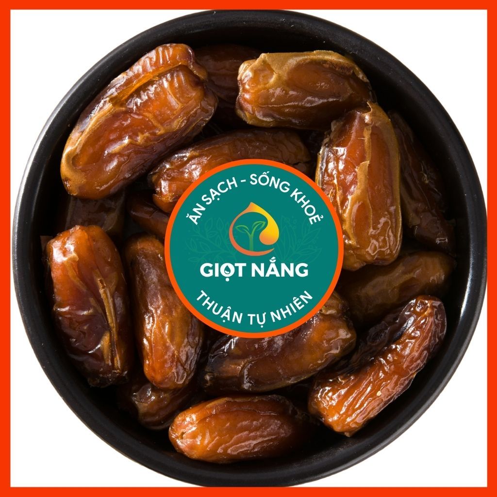 Giot Nang Agriculture Products のダイエット中の妊婦のおやつとしてナッツミルクを甘くする、おいしい無糖のフリーズドライ デーツ - 500g