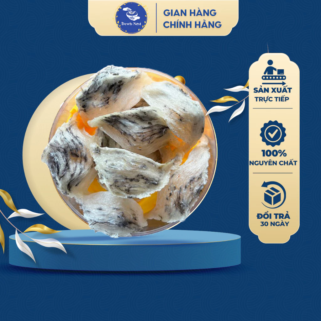 Dewis Nest 100%純粋 標準未加工ツバメの巣 – 消化促進＆免疫力向上
