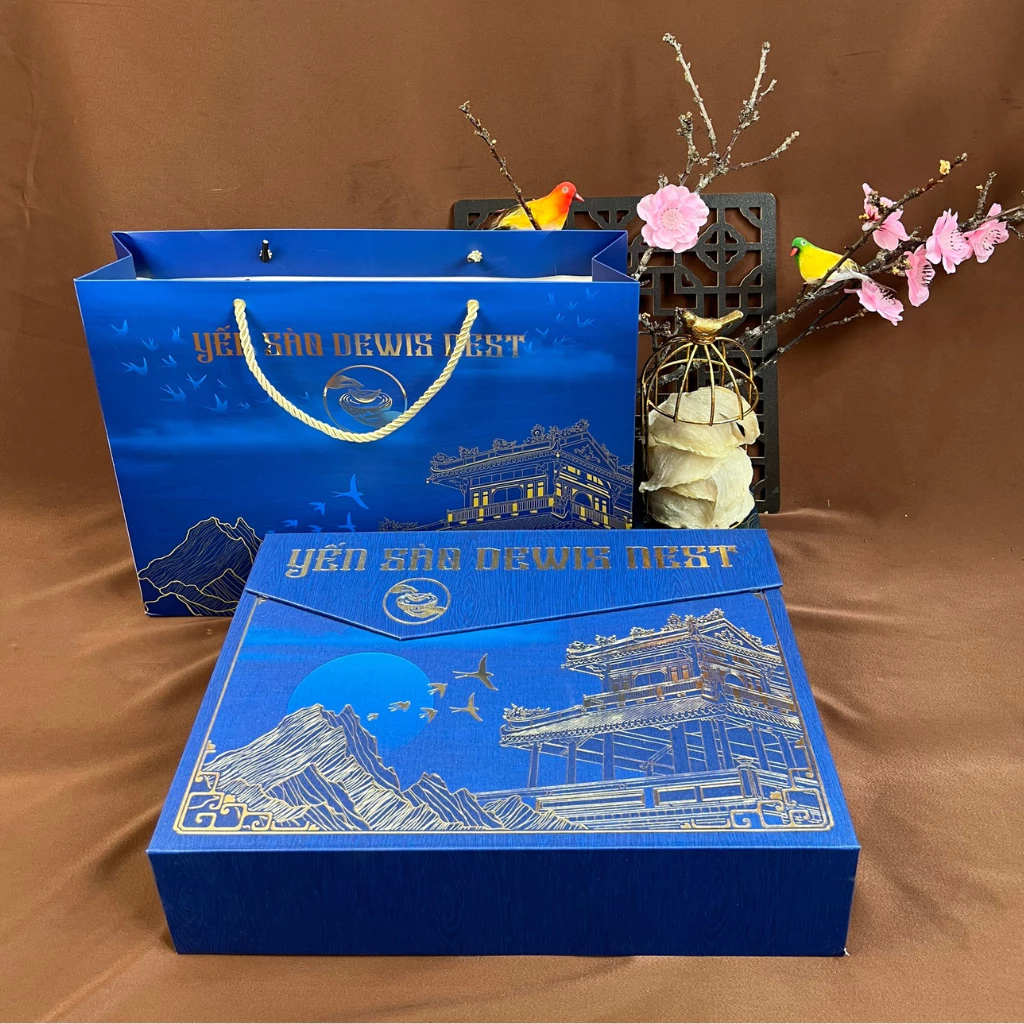 Dewis Nest プレミアム輸出用乾燥ツバメの巣（毛抜き済み）50g/100g - 100%純粋・水不使用