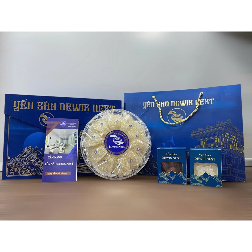 Dewis Nest 精製燕の巣 10個入り (83-85g) - 貴重な高級贈答品