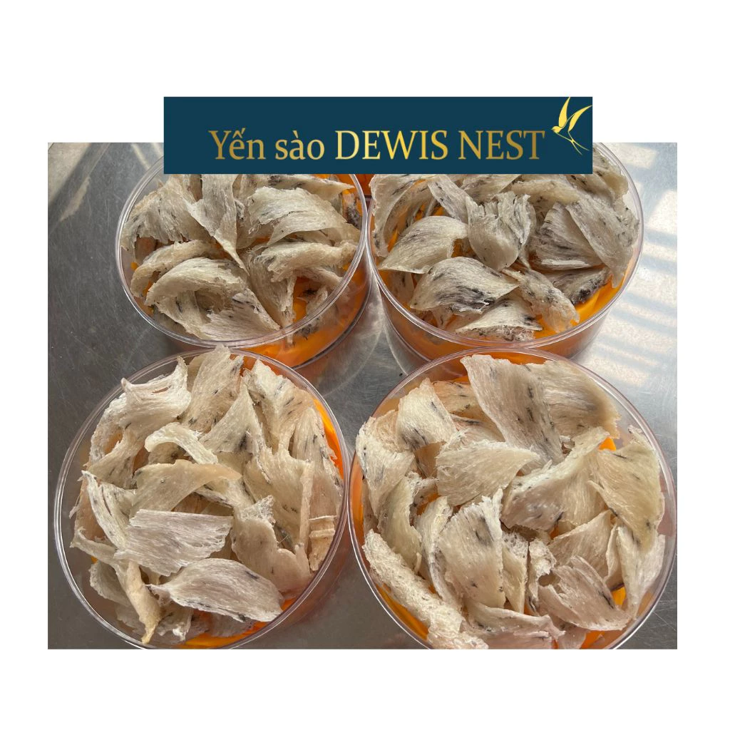 Dewis Nest 特大ツバメの巣足（生）10g - 100%純粋 無添加 極上品 少毛 香り豊か 驚くほど膨らむ
