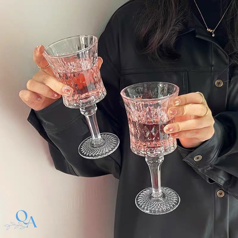 Cocktail Diamond Cut Glass 150ml
